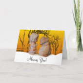 Weihnachts-Wunschkarte Feiertagskarte (Vorderseite)