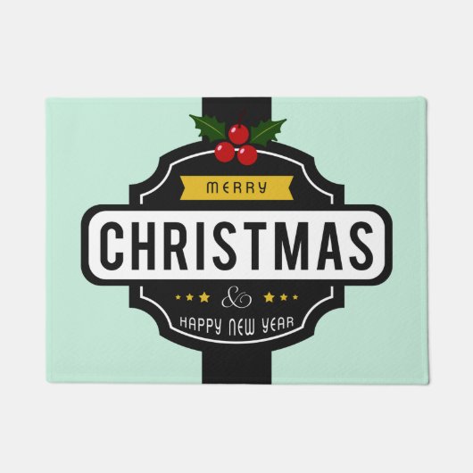 Weihnachts wünscht Türmatte (Vorderseite)