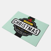 Weihnachts wünscht Türmatte (Schrägansicht)