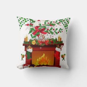 Weihnachts-Wurfkissen Kissen