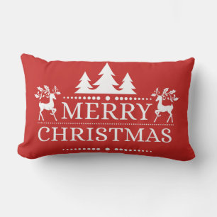 Weihnachts-Wurfkissen Lendenkissen