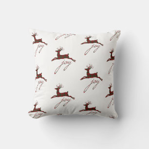 Weihnachts-Wurfkissen-Plaid Freude Rentier Kissen
