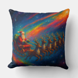 Weihnachts-Wurfkissen - Santa- und Rentiere-Design Kissen