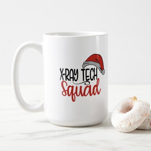Weihnachts-X-Ray-Squad Kaffeetasse (Mit Donut)