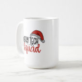 Weihnachts-X-Ray-Squad Kaffeetasse (Vorderseite Links)