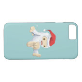 Weihnachts-Yeti-Spielzeug Tragen einer Weihnachtsm Case-Mate iPhone Hülle (Rückseite (Horizontal))