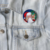 Weihnachts-Yorkies Button (Beispiel)