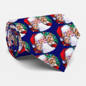 Weihnachts-Yorkies Krawatte (Gerollt)