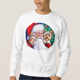 Weihnachts-Yorkies Sweatshirt