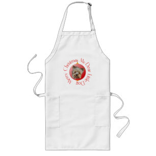 Weihnachts Yorkshire Terrier Lange Schürze