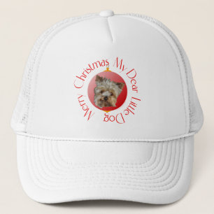 Weihnachts-Yorkshire-Terrier Truckerkappe