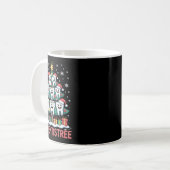 Weihnachts-Zahnarzt-Team Oh Dentistree  Kaffeetasse (Vorderseite Links)