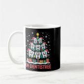 Weihnachts-Zahnarzt-Team Oh Dentistree  Kaffeetasse (Links)