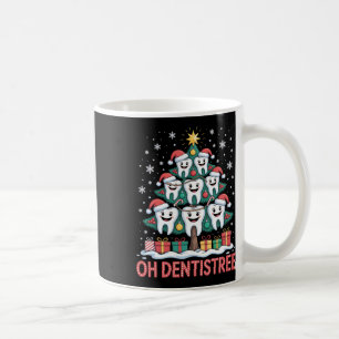 Weihnachts-Zahnarzt-Team Oh Dentistree  Kaffeetasse