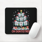 Weihnachts-Zahnarzt-Team Oh Dentistree  Mousepad (Mit Mouse)