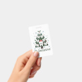 Weihnachts-Zahnarzt Tree Dental Oh Dentistreoth Ausweis (Handheld)