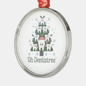 Weihnachts-Zahnarzt Tree Dental Oh Dentistreoth Ornament Aus Metall (Links)