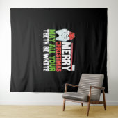 Weihnachts-Zahnärzte Shirts Weihnachten Zahnarzt S Wandteppich (Beispiel (Horizontal))