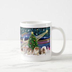 Weihnachts-Zauberkunststücke (vier) Kaffeetasse