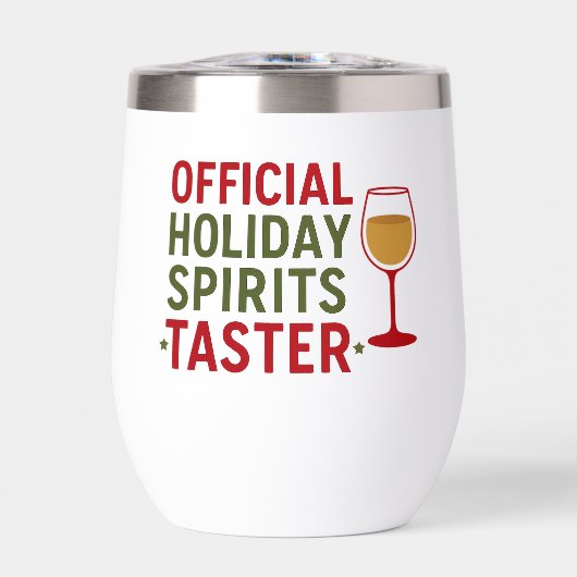 Weihnachts-Zitat lustige Party Spirituosen schmeck (Vorderseite)