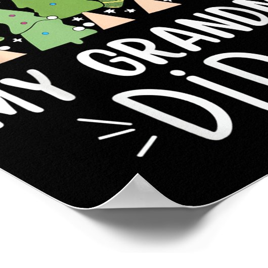 Weihnachts-Zitat-Redewendungen lieben Weihnachten Poster (Ecke)