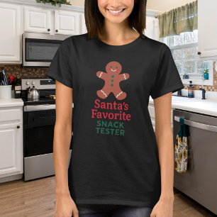 Weihnachts-Zitat-Snack-Tester T-Shirt
