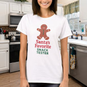 Weihnachts-Zitat-Snack-Tester T-Shirt