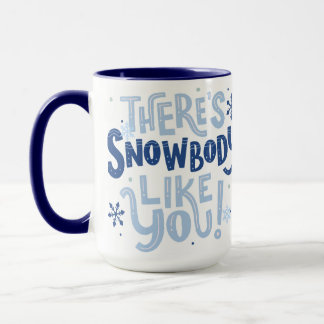 Weihnachts-Zitat-Tasse - Es gibt Schneekörper wie  Tasse