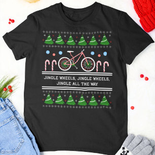 Weihnachts-Zuckerhut-Radfahren T-Shirt