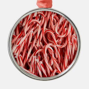 Weihnachts-Zuckerrohre Ornament Aus Metall