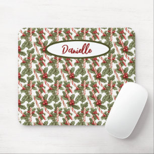 Weihnachts-Zuckerstange Mousepad