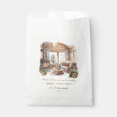 Weihnachts-Zuhause-Atmosphäre Gemütlich Personalis Geschenktütchen (Vorderseite)