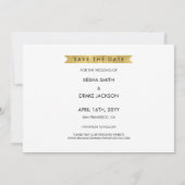 Weihnachts-Zukunft Herr und Frau Foto Save the Dat Date (Rückseite)