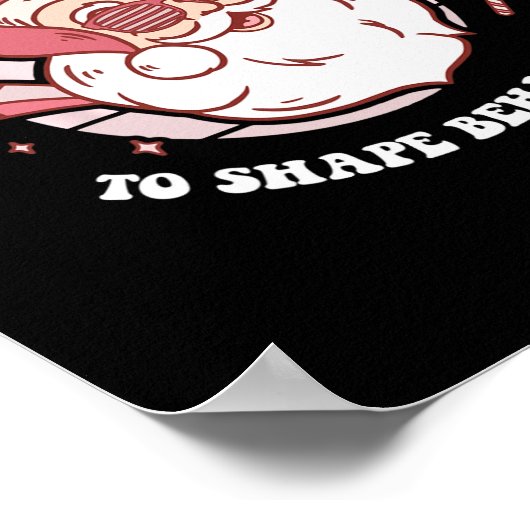 Weihnachtsaba Verhaltenstherapie Retrotechniker al Poster (Ecke)