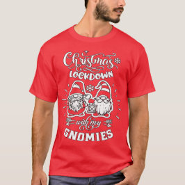 Weihnachtsabbau mit meinen Gnomen - Niedliche Gnom T-Shirt