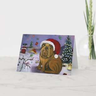 Weihnachtsabbruch Feiertagskarte