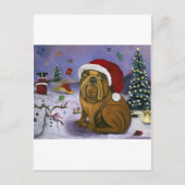 Weihnachtsabbruch Feiertagspostkarte (Vorderseite)