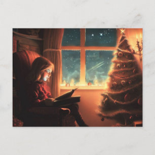 Weihnachtsabend 3 feiertagspostkarte