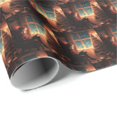 Weihnachtsabend 3 geschenkpapier (Rolleneckpunkt)