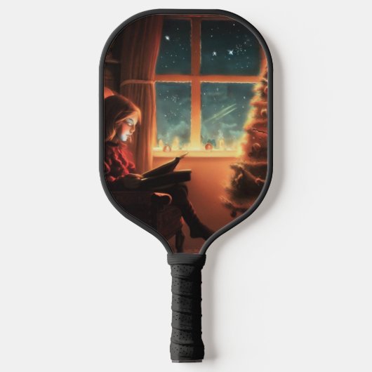 Weihnachtsabend 3 pickleball schläger (Vorderseite)