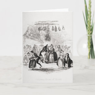 Weihnachtsabend an Herrn Wardles Feiertagskarte