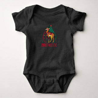 Weihnachtsabend Baby Strampler