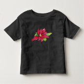Weihnachtsabend-Blume Kleinkind T-shirt (Vorderseite)