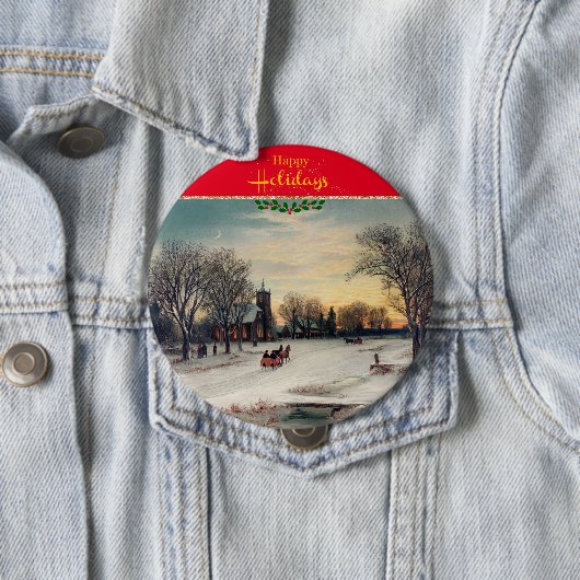 Weihnachtsabend Button (Beispiel)