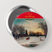 Weihnachtsabend Button (Vorne & Hinten)