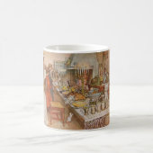 Weihnachtsabend Carl Larsson 1904 Kaffeetasse (Mittel)