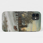 Weihnachtsabend Case-Mate iPhone Hülle (Rückseite (Horizontal))