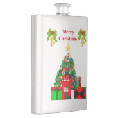 Weihnachtsabend Clasdic Flask Flachmann (Rechts)