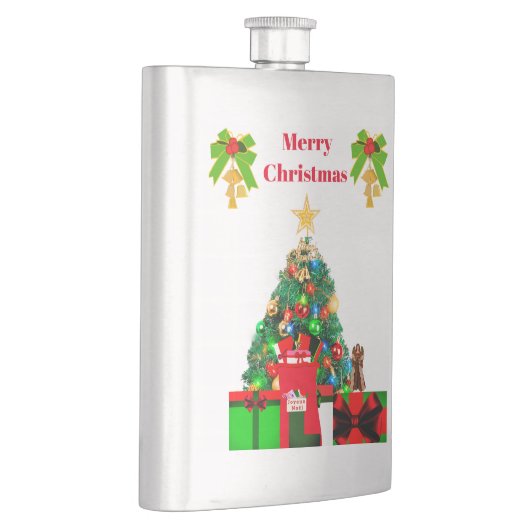 Weihnachtsabend Clasdic Flask Flachmann (Rechts)