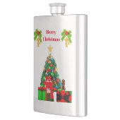 Weihnachtsabend Clasdic Flask Flachmann (Links)